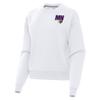 Antigua Women's White Minnesota Vikings Victory Pullover Sweatshirt view 1