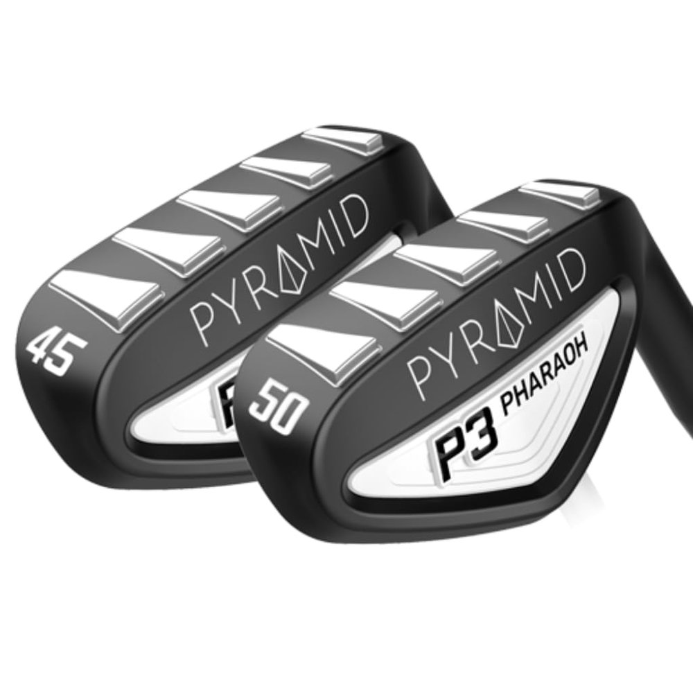 Pyramid P3 Pharaoh Golf Wedges Set - Pitching Wedge for Intermediate & Advanced Golfers, Anti-Chip Sole, Pro-Level Spin Control