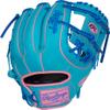 Rawlings | Heart of The Hide Vibrant Baseball Glove | Size 11.5" | RHT | Teal/Pink view 4