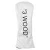 Golf Club Covers  Leather Driver Headcover, Fairway Wood, 3 Wood, Hybrid, Fits Mallet Blade Putter Head Covers Alignment Stick Cover (Set) view 4