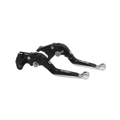 For KA&WASAKI ER6N ER-6N ER 6N 2009-2021 Motorcycle Accessories Adjustable Folding Brake Clutch Levers Extendable Handlebar