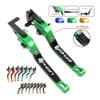 For KA&WASAKI ER6N ER-6N ER 6N 2009-2021 Motorcycle Accessories Adjustable Folding Brake Clutch Levers Extendable Handlebar view 2