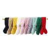 Jiahejiawen Children's Faux Fur Scarf Plush Fleece Neck Warmer Solid Color Wraps Christmas for 2-12 Years () view 4