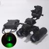 Keetopteep Tactical Airsoft Hunting AN/PVS31 Dummy Night Vision Goggles Model with Mount, No Function Night Vision Binoculars & Goggles for Tactical Helmet NVG Mount, Cosplay Prop (Black) view 3