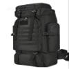 Thuram 80L/100L Hiking Backpack for Camping Backpack Military Rucksack Molle 5 Days Assault Pack for Climbing Trekking (Black,80L) view 1