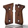 Zib Grips Bible Verses Series Wooden Grips for Beretta 92FS, 92, 92F, 92A1, 92FS INOX, 92G, 92D, 96, 96D, 96A1, M9, M9A1 Cachas para 9mm Beretta 92FS (Walnut, John 15-13) view 2