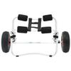 Fregramei Kayak Cart Aluminum, Kayak Dolly Aluminum, Foldable Canoe Cart for Carrier Canoe SUP Paddleboard Transport, Max. Capacity: 154.3 lb,-294 view 2