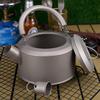 BVFNKQSC 1200ml pure titanium teapot, outdoor cookware with filter cap, portable camping kettle,A view 3