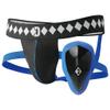 Diamond MMA Jock Strap XL + Adult Athletic Cup for Men | 4-Strap No Shift Athletic Supporters for Men with Cup for MMA, Boxing, Muay Thai, Wrestling, Jiu Jitsu | High Impact Sports Jockstrap with Cup view 1