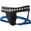 Diamond MMA Jock Strap XL + Adult Athletic Cup for Men | 4-Strap No Shift Athletic Supporters for Men with Cup for MMA, Boxing, Muay Thai, Wrestling, Jiu Jitsu | High Impact Sports Jockstrap with Cup view 4