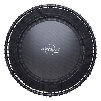 JumpSport 550 CE PRO Fitness Trampoline, 44" | Commercial Quality Fitness Rebounder | Stackable | Adjustable Firmness | 325 lb Wt. Rating