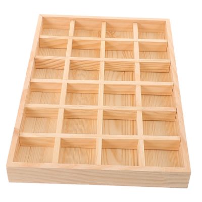 ANDRESLAD Organizer Tray for Jewelry Compartment Display Stand for Women's Accessories