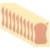 FOMIYES 12 Pcs Underarm Sweat Pads Cotton for Women Men Summer view 1