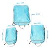 ANDRESLAD 3pcs Travel Organizer Bags Lightweight Travel Storage Pouches for Underwear Socks Cosmetics Packing Cubes for Efficient Luggage Management view 2