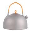 IGRIXLSD 1PC Pure Titanium Outdoor Kettle 400ML Camping Portable Tea Cooking Titanium Kettle view 1