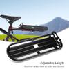 Bicycle Rear Seat Luggage Shelf, 10kg Max Weight Bikes Carrier Bracket Rack 38x12x9.5cm/14.96x4.72x3.74inch Retractable Cargo Rear Seat for Mountain Bike view 3