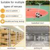 GESAIDES Pushable Court Line Tape Machine, Striping Line Marking Machine, Masking Tape Basketball Court Marking Kit with Drawing Circle Kit view 3