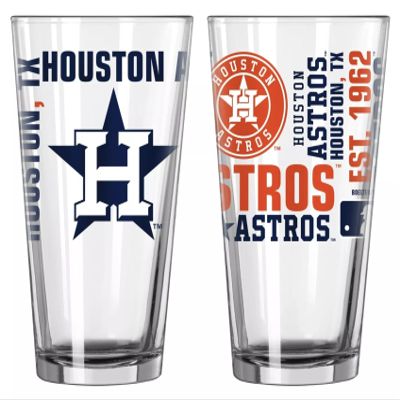 Boelter Brands MLB Spirit 16oz Pint Glass (Houston Astros)