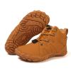 Kids Barefoot Shoes Fur Lined Zero Drop Sole,Unisex-Child Wide Toe Box Hiking Boots,Boys Girls Anti-Slip Waterproof Minimalist High Top Snow Boots (Toddler/Little Kids/Big Kids) view 1