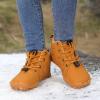 Kids Barefoot Shoes Fur Lined Zero Drop Sole,Unisex-Child Wide Toe Box Hiking Boots,Boys Girls Anti-Slip Waterproof Minimalist High Top Snow Boots (Toddler/Little Kids/Big Kids) view 3