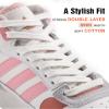 Handshop Wide Flat Athletic Shoelaces 5/16"(2 Pair) - Shoe Laces for Sneakers and Casual Shoes Replacements Off White 31 inch (80cm) view 2