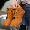 Kids Barefoot Shoes Fur Lined Zero Drop Sole,Unisex-Child Wide Toe Box Hiking Boots,Boys Girls Anti-Slip Waterproof Minimalist High Top Snow Boots (Toddler/Little Kids/Big Kids) view 2