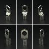 POWTAXBJGD SC Type Wire Nose Terminal Bare Copper SC6 SC10 SC16 SC25 Battery Block Lugs Hole ID 6mm 8mm 10mm Crimp DTGA Cable Connector(SC16-10,100pcs) view 2