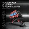 HARISON Adjustable Weight Bench for Home Gym, Foldable Workout Bench Press with Leg extension, Incline Decline Flat Bench 800 LBS Capacity view 3