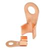 POWTAXBJGD Wire Terminal OT Type 3A 5A 10A 20A 30A 40A 50A 60A 80A Red Copper Bare Nose Lugs Crimp Open Mouth Cable Connector Splice(500 Pieces,OT-20A) view 2