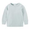 Kids Thermal Underwear Set Toddler Winter Base Layer Soft Long Johns for Baby Boys (Light Blue, 12-24 Months) view 2