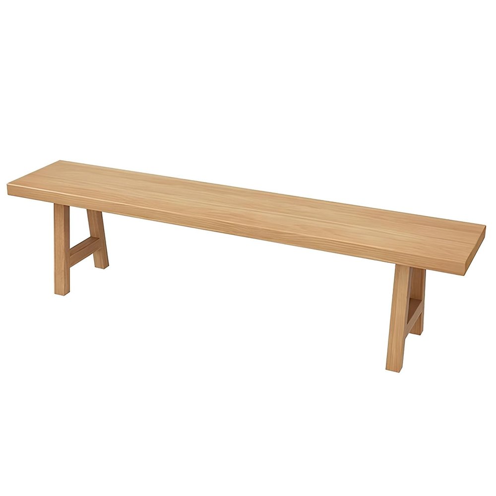 GJSJK Wood Bench, Small Bench, Dining Room Bench, Wooden Bench Outdoor, for End of Bed, Hallway, Church, Breakfast, Kitchen & Dining Room