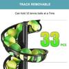 TBANVOO Automatic Pitching Machine, Tennis Ball Feeder, Soft Toss Trainer, 4 Ft - 6 Ft Adjusted, with Removable Chute, for Beginners, Tennis Teaching and Training view 3