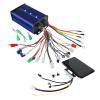 ZXTDR 48V-72V Electric Bicycle Multifunction Display Meter and 36V 48V 50V 60V 72V 84V 45A-60A 350W-3000W Universal Brushless Motor Controller for Electric Bicycle Scooter E-Bike Tricycle Drift Trike view 1
