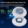 Zopsc Smart Ring for Women Men, IP68 Smart Ring Health Tracker for Android for OS X, Stylish Sleep Tracker Fitness Ring for Sports Sleep (11) view 4