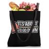 It's About To Go Down Plunger Humor Plumbing Funny Plumber Tote Bag view 4