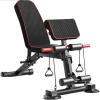CKKNILV Dumbbell Stool Folding,Adjustable Weightlifting Bench,Sit Up Bench,Gym Home Fitness,300 kg Capacity,for Home Training Gym Weight Lifting