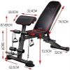 CKKNILV Dumbbell Stool Folding,Adjustable Weightlifting Bench,Sit Up Bench,Gym Home Fitness,300 kg Capacity,for Home Training Gym Weight Lifting view 2