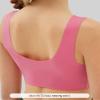 Sascina Training Bras for Girls 7-8 Seamless Girls First Bra Sports 7-8 Bras Stretchy Comfortable- No Pads, Chest Double Lined, Small Black/White/Pink/Blue view 3