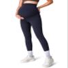 Colorfulkoala Womens Dreamlux Maternity Leggings Over The Belly 25" Inseam Soft Activewear Yoga Pregnancy Pants(L, Blue Ink) view 4