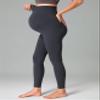 Colorfulkoala Womens Dreamlux Maternity Leggings Over The Belly 28" Inseam Soft Activewear Yoga Pregnancy Pants(XL, Dark Carbon) view 3