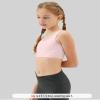 Sascina Girl Bras 10-12 Years Old Seamless First Bra Girls Sports Bras Longline Crop Bra - No Pads, Chest Double Lined Nude+Light Gray+Candy Blue+Sand Pink view 2