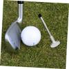 OHPHCALL Golf Swing Training Aid Stick Alignment Rod Putt Direction Sticks Swing Alignment Drills Black view 4