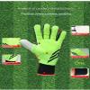 HISTARSTORE5 Soccer Goalkeeper Gloves Goalie Training Gloves Strong Grip Anti-Slip and Breathable for Adults and Children (Red,9) view 2