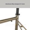 BSFHQS 700C Road Bike Frameset 44cm 47cm 50cm 53cm 56cm Bike Frame Cr-Mo Steel C Brake/Rim Brake Frame Carbon Fiber Fork Quick Release Frame F100mm R130mm QR BSA BB68mm(Orange,53cm) view 4