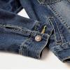 Deals Today Ladies Coat Womens Basics Down With Pocket Jean Button Vintage Short Distressed Denim Jacket Women Coat Women'S Coat Long (Dark Gray, S) Coats With Hood Warm Long ga view 4