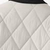 NATHGAM Women Winter Cotton Quilted Coat Casual Lightweight Puffer Jacket Long Sleeve Button Lapel Down Outerwear with Pocket view 3