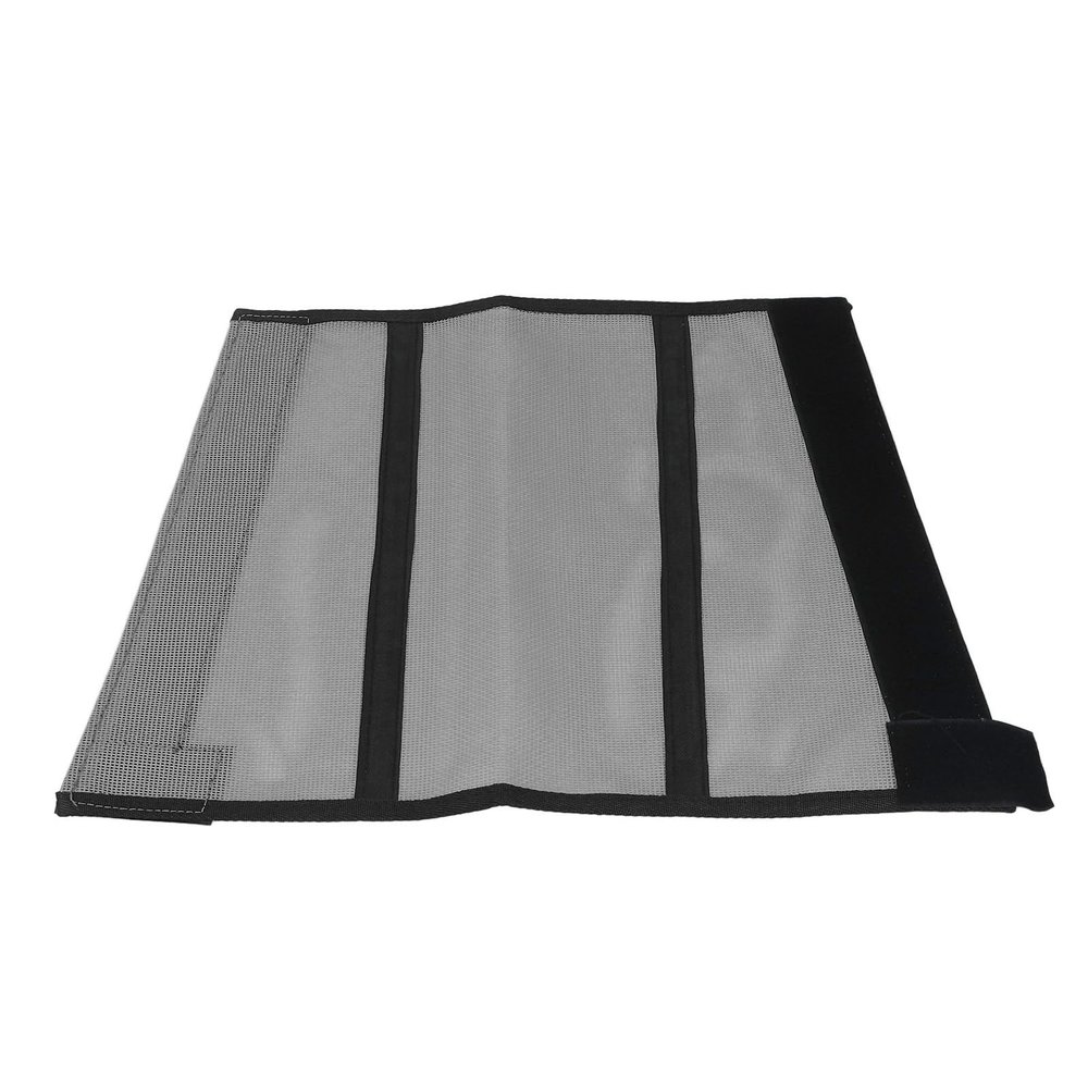 4pcs Horse Leg Protector Protective Horse Leg Fly Wraps Breathable Mesh Horse Boots for Stall and Pasture (Black)