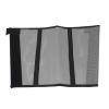 4pcs Horse Leg Protector Protective Horse Leg Fly Wraps Breathable Mesh Horse Boots for Stall and Pasture (Black) view 2