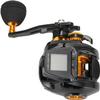 ChicBosom Baitcasting Fishing Reel, Digital Fishing Baitcasting Reel with Accurate Line Counter 6.3:1 Gear Ratio, USB Rechargeable, Aluminum Alloy Large Display Fishing Reel - Right Hand view 3