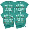 Custom Most Likely To Christmas Family Matching Shirts and Xmas Pajamas view 1